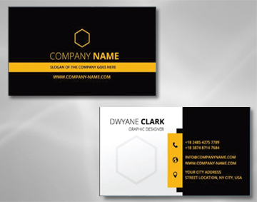 visiting card design